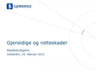 gjensidige og rotteskader