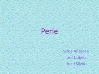 perle