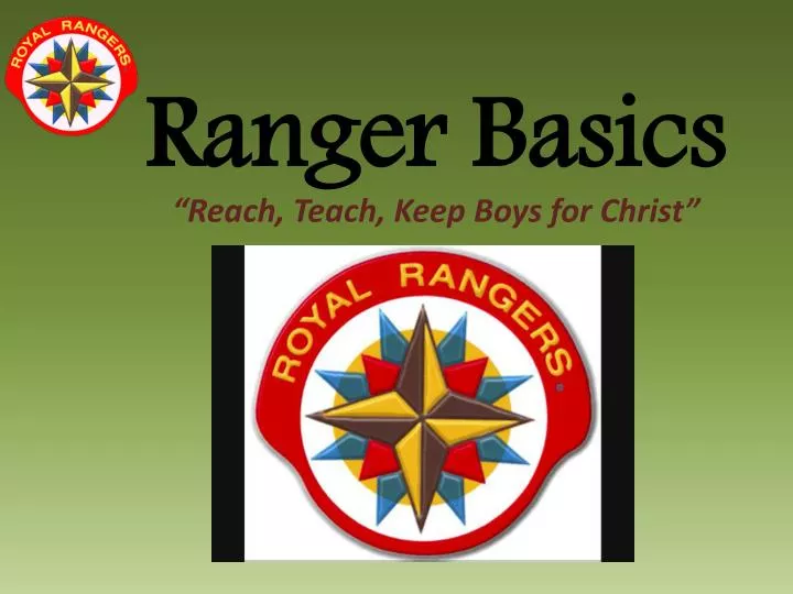 ranger basics