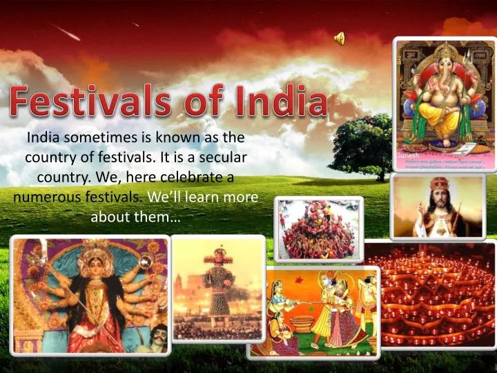 powerpoint presentation on festivals of india