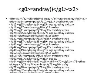 &lt;g0&gt;=andray()&lt;/g1&gt;&lt;x2&gt;