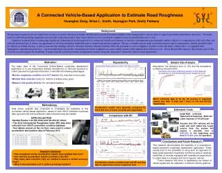 A Connected Vehicle-Based Application to Estimate Road Roughness