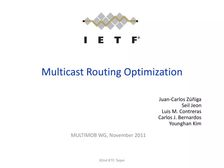 multicast routing optimization