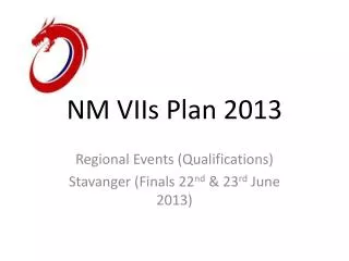 NM VIIs Plan 2013