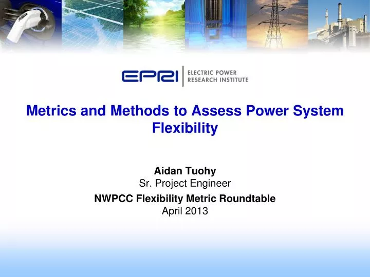 metrics and methods to assess power system flexibility