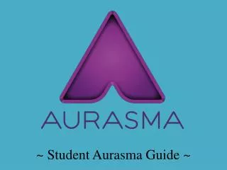 ~ Student Aurasma Guide ~