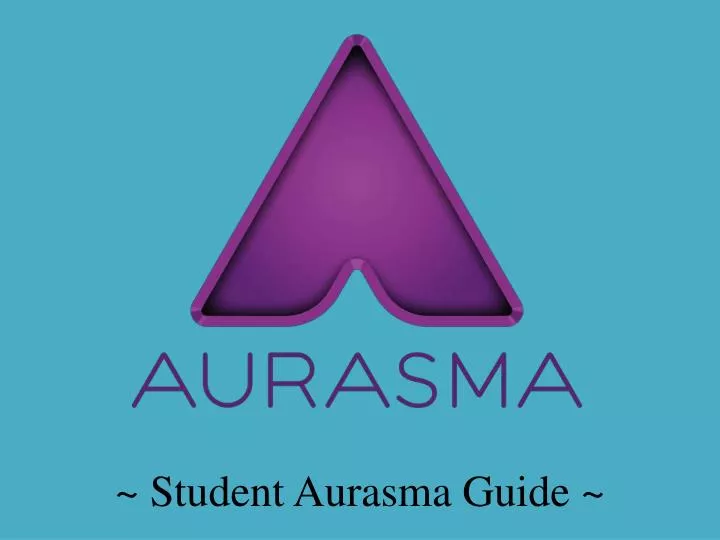 student aurasma guide