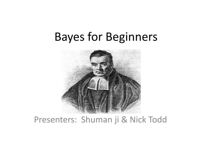 bayes for beginners