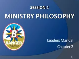 Session 2 Ministry Philosophy