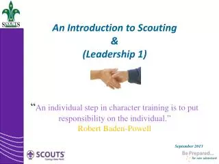 An Introduction to Scouting &amp; (Leadership 1)