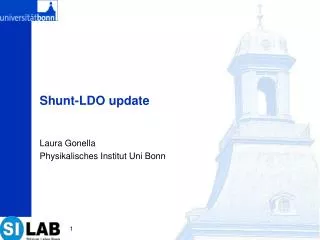 Shunt-LDO update
