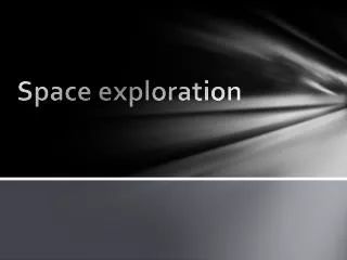 Space exploration