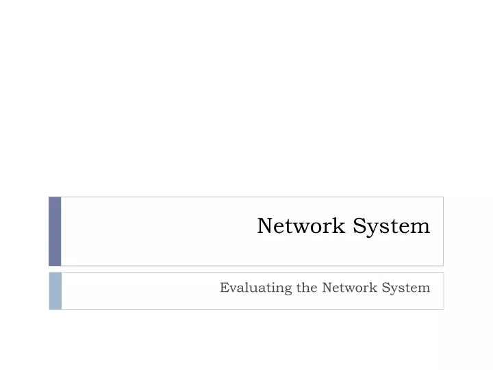 network system