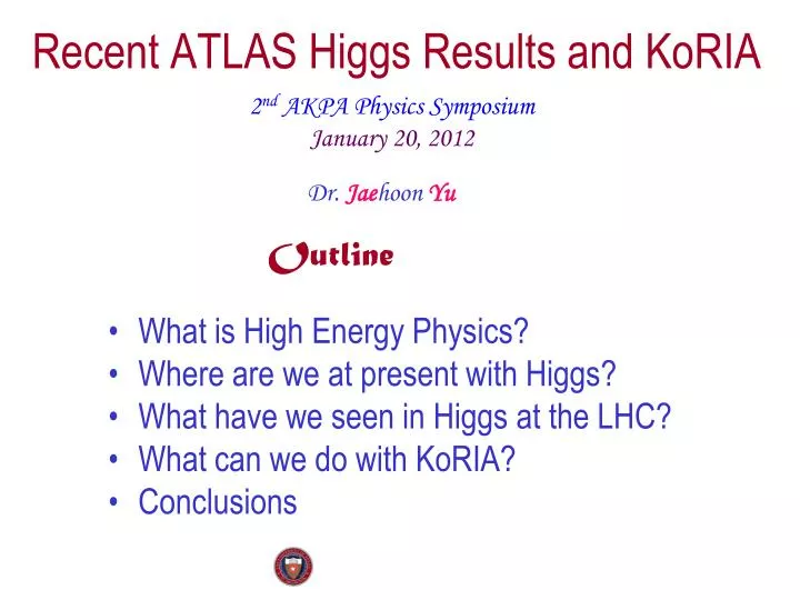 recent atlas higgs results and koria