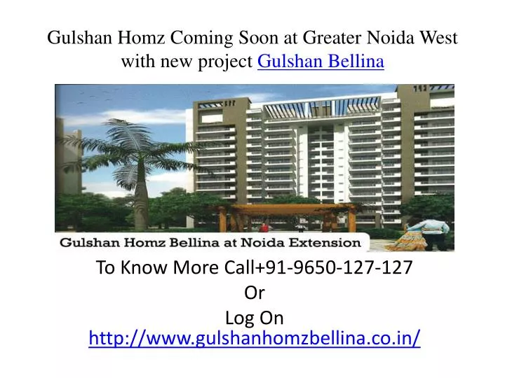 gulshan homz coming soon at greater noida west with new project gulshan bellina
