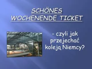 sch nes wochenende ticket