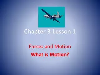 Chapter 3-Lesson 1