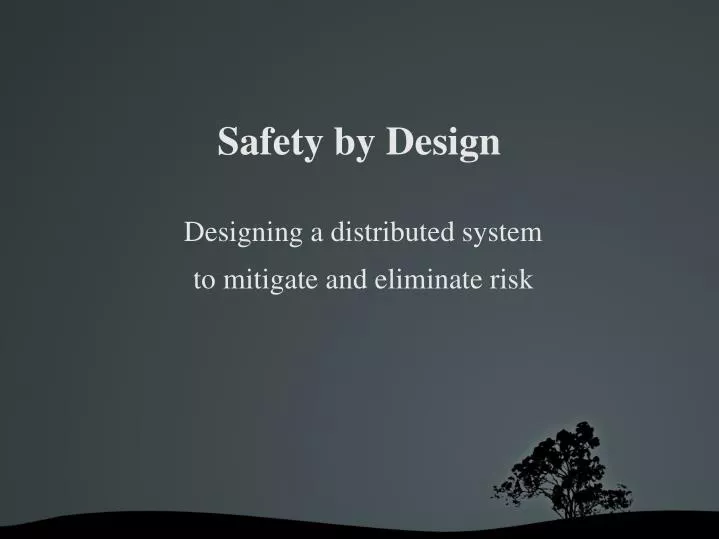 safety by design