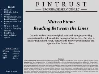 MacroView : Reading Between the Lines