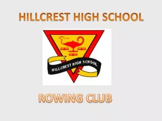 HILLCREST HIGH SCHOOL