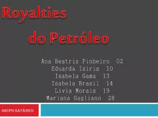 royalties do petr leo