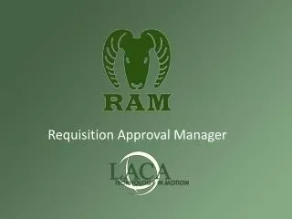 Requisition Approval Manager