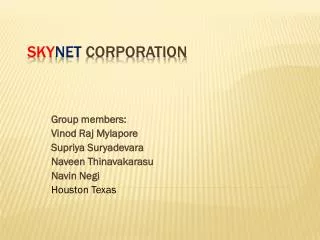 Sky Net Corporation