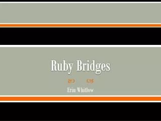 Ruby Bridges