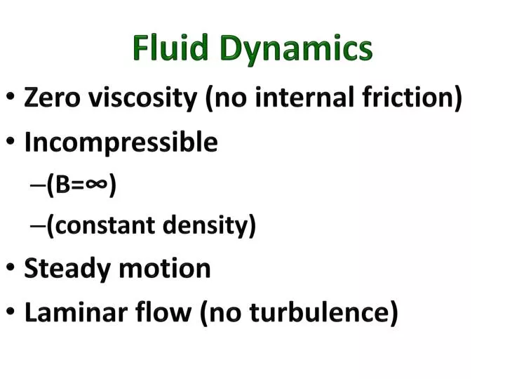 fluid dynamics