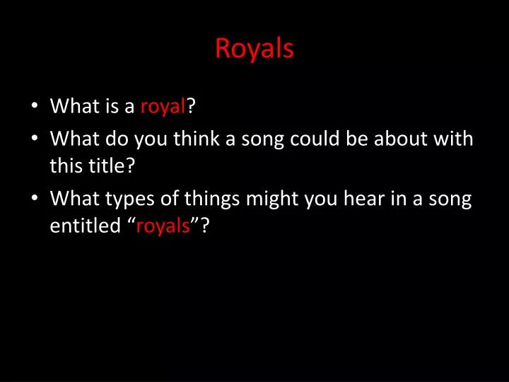 royals