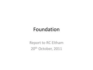 foundation