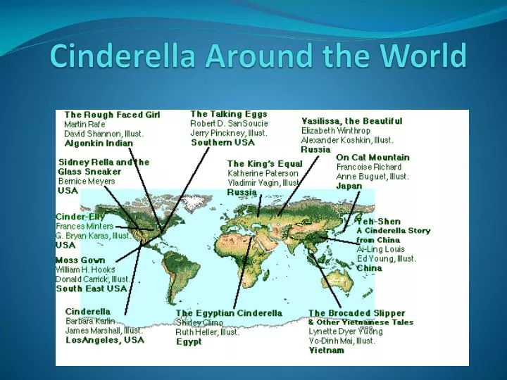 cinderella around the world