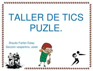taller de tics puzle