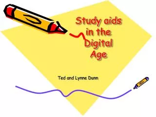 Study aids in the Digital Age