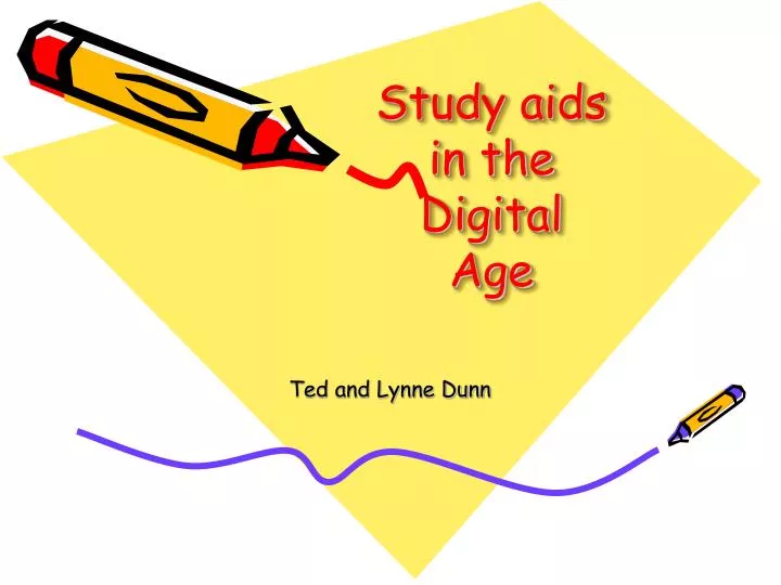 study aids in the digital age