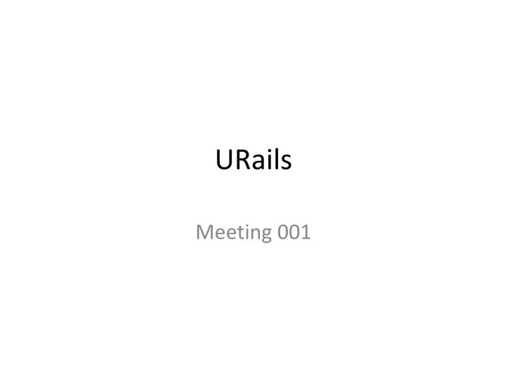 urails