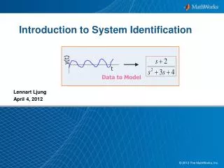 Introduction to System Identification