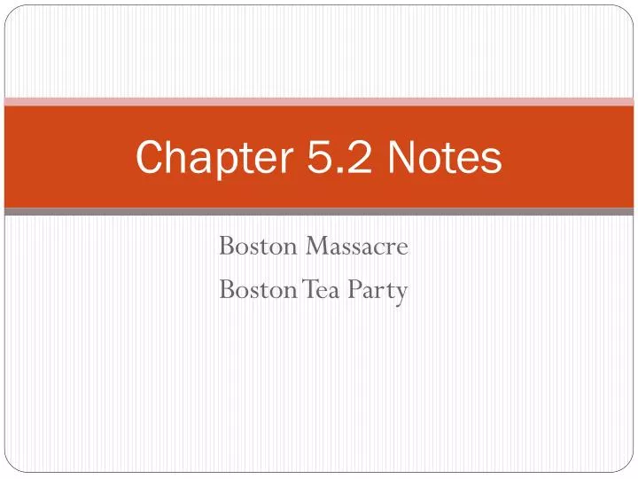 chapter 5 2 notes