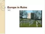 Europe in Ruins
