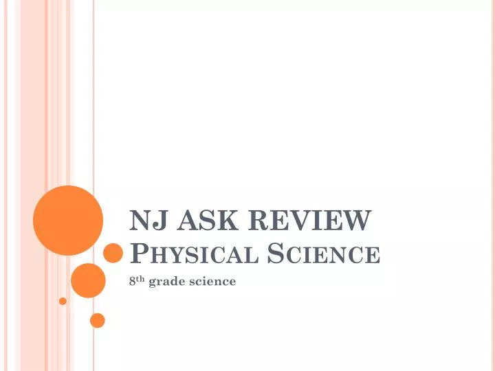 nj ask review physical science