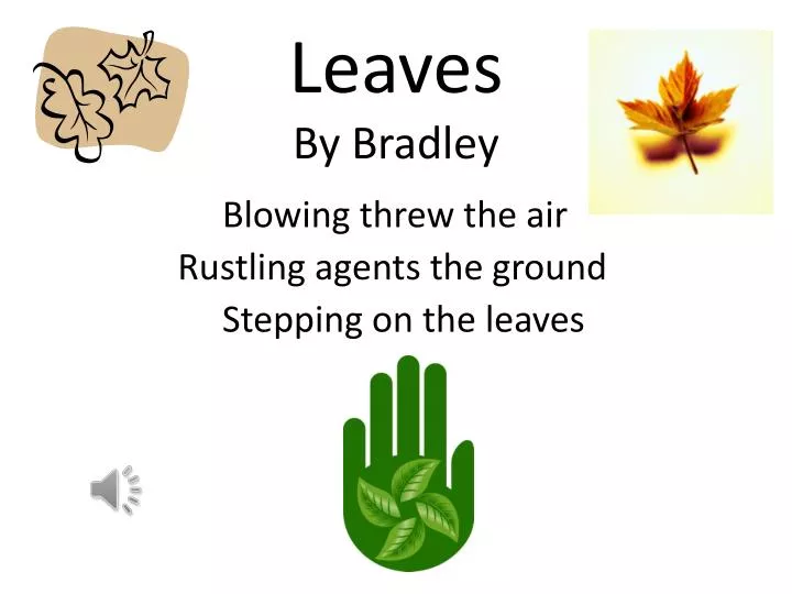 leaves by bradley