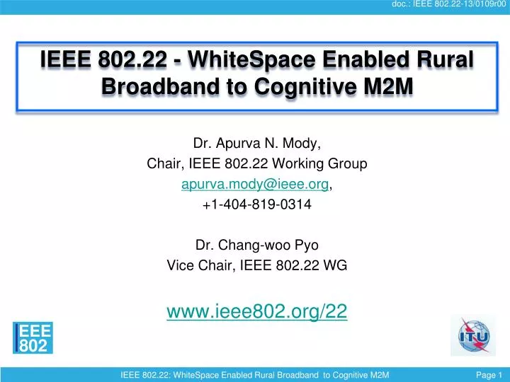 ieee 802 22 whitespace enabled rural broadband to cognitive m2m