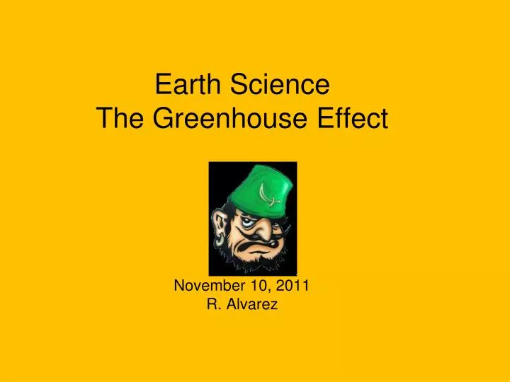 earth science the greenhouse effect