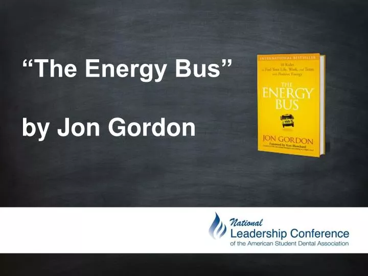 the energy bus by jon gordon