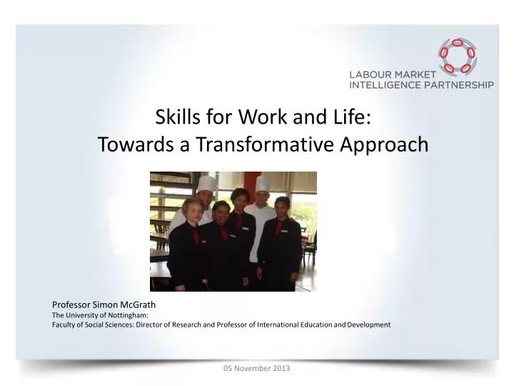 skills for work and life towards a transformative approach