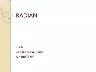 RADIAN