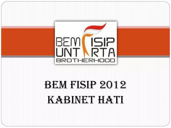 bem fisip 2012 kabinet hati