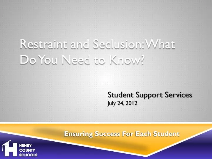 student support services july 24 2012