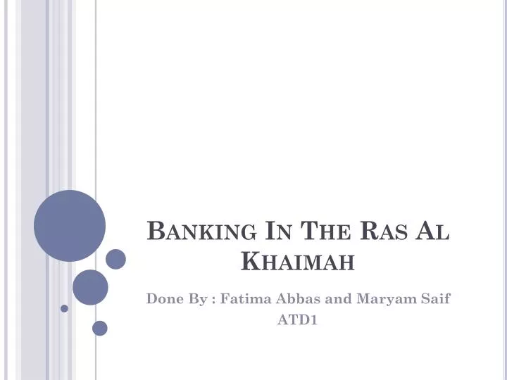 banking in the ras al khaimah