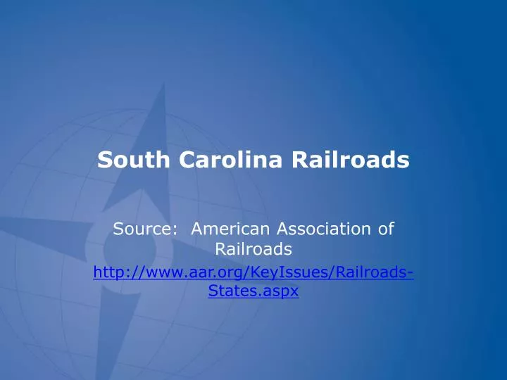 south carolina railroads